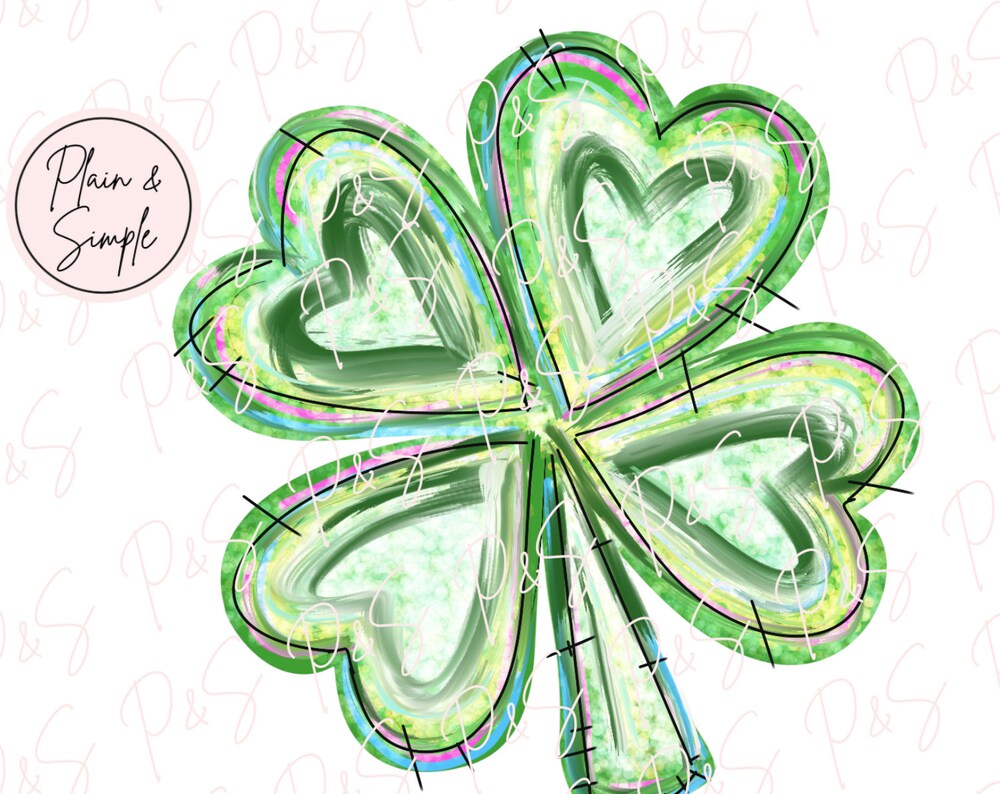 Girls Clover- Applique, PNG, Digital Download